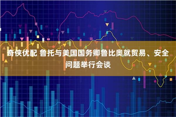 奇侠优配 鲁托与美国国务卿鲁比奥就贸易、安全问题举行会谈